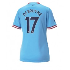 Manchester City Kevin De Bruyne #17 Hemmatröja Dam 2022-23 Korta ärmar